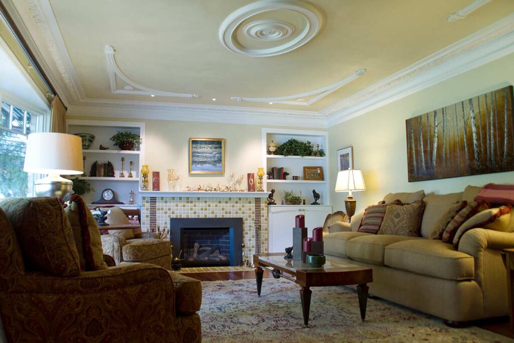 Baumann Residence interior