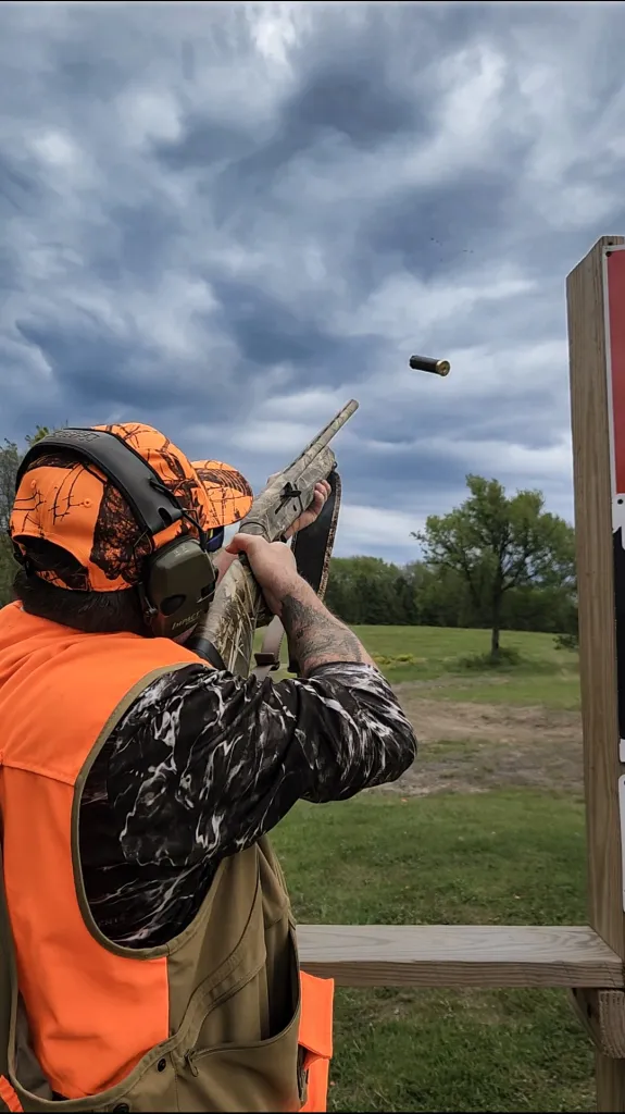 Ron Blank taking his shot