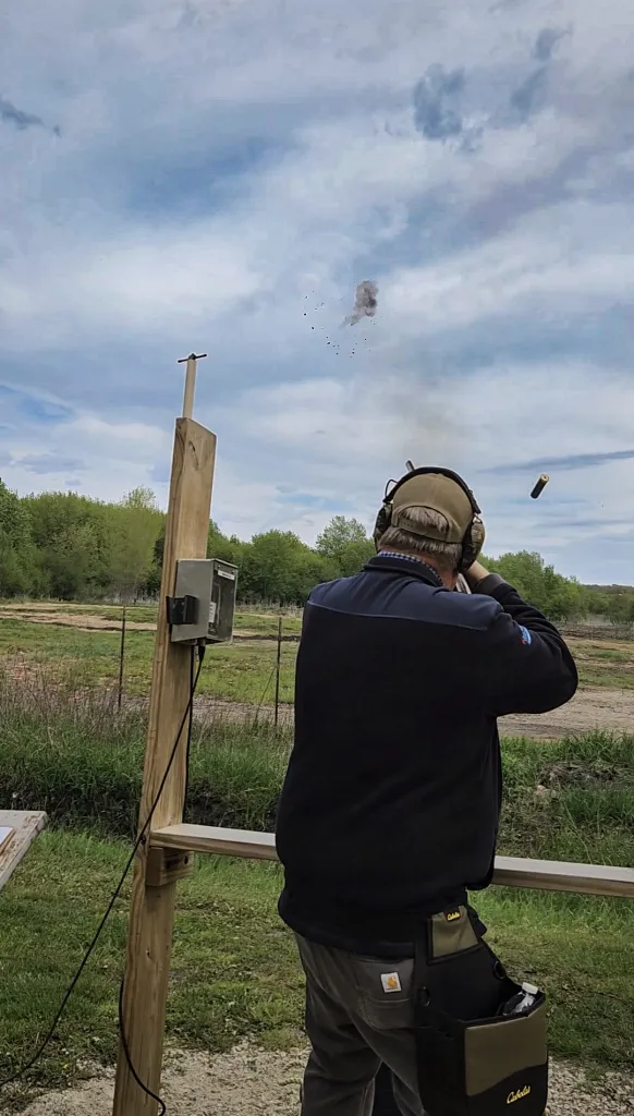 Dave Grob taking his shot
