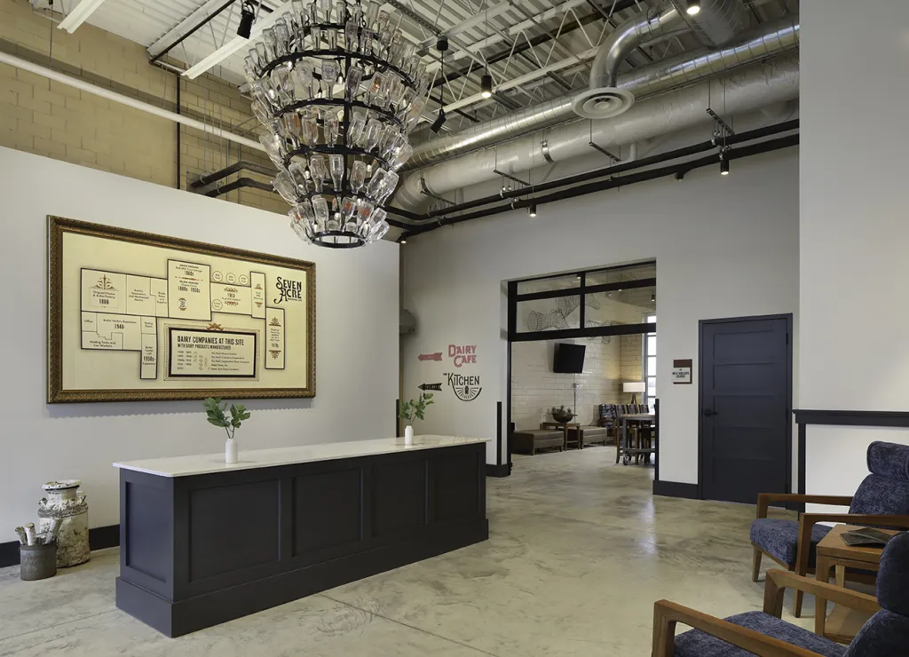seven acre reception after historic renovation