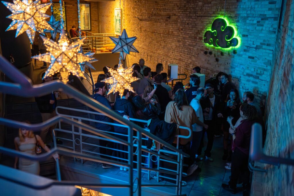 Madison, Wis. People gather and dance on one of Cielo’s dance floors early Sunday, Nov. 16, 2025.